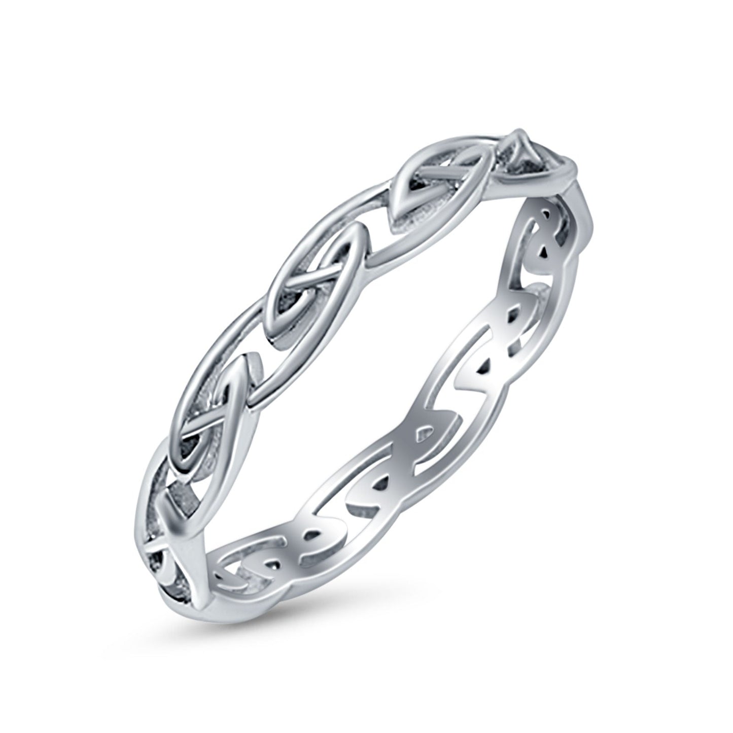 Celtic Knot 925 Sterling Silver Ring