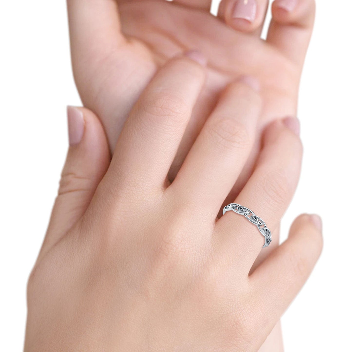 Celtic Knot 925 Sterling Silver Ring